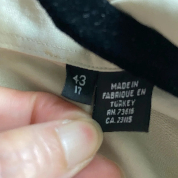 HUGO BOSS button up collared shirt sz 17 - Picture 5 of 11